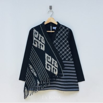 Yasmin Batik Lurik Tenun Top